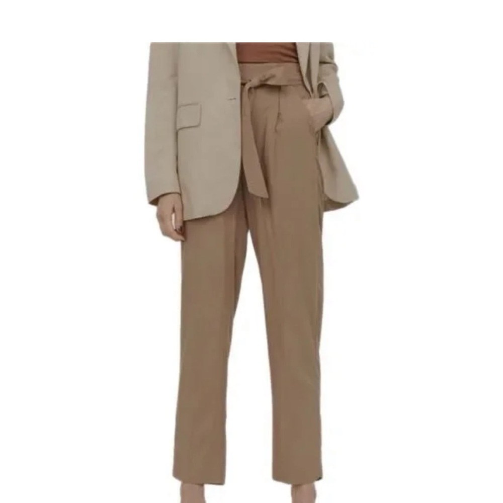 H&M Tan Tie Pants